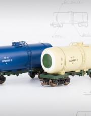 Сувенирные модели железнодорожных цистерн 